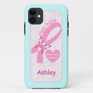 Capa Para iPhone Da Case-Mate Costume de sobrevivência ao câncer da mama de fi