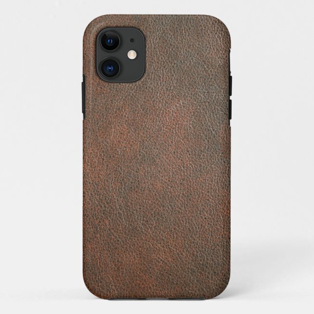 Capa Para iPhone Da Case-Mate Couro castanho (Verso)