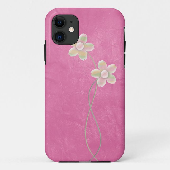Capa Para iPhone Da Case-Mate Couro Floral (Verso)