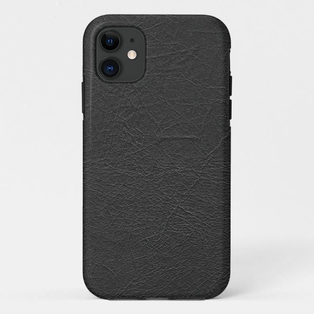 Capa Para iPhone Da Case-Mate Couro preto (Verso)