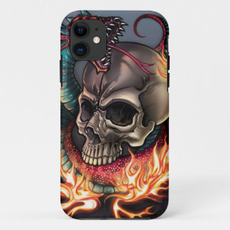Capa Para iPhone Da Case-Mate Crânio + Cobra