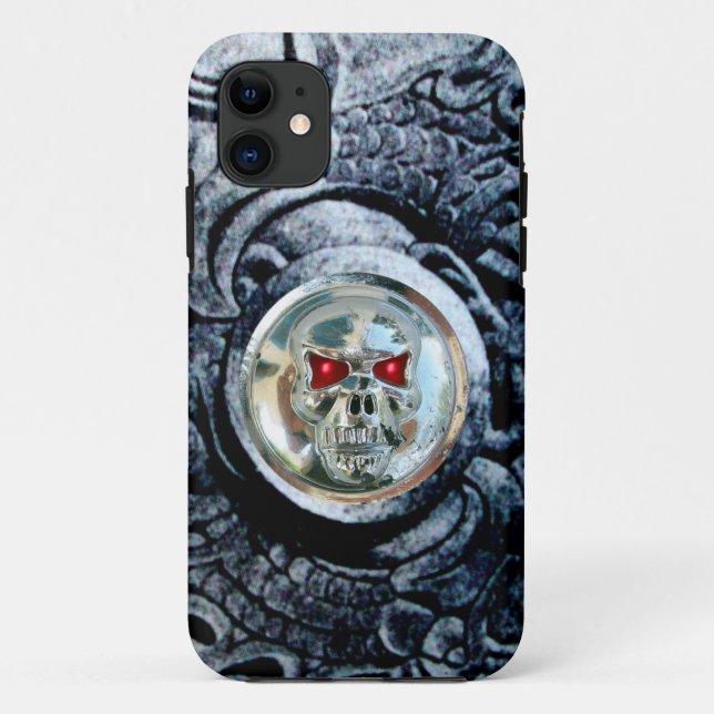 CAPA PARA iPhone DA Case-Mate CRÂNIO DE CROMA COM FANTASIA GRIFFINS (Verso)