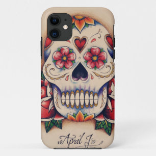 Capa Para iPhone Da Case-Mate crânio do açúcar