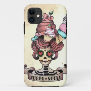 Capa Para iPhone Da Case-Mate Crânio doce açucarado