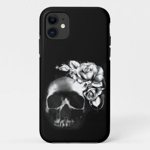 Capa Para iPhone Da Case-Mate Crânio e rosas