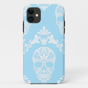 Capa Para iPhone Da Case-Mate crânios vitorianos azuis