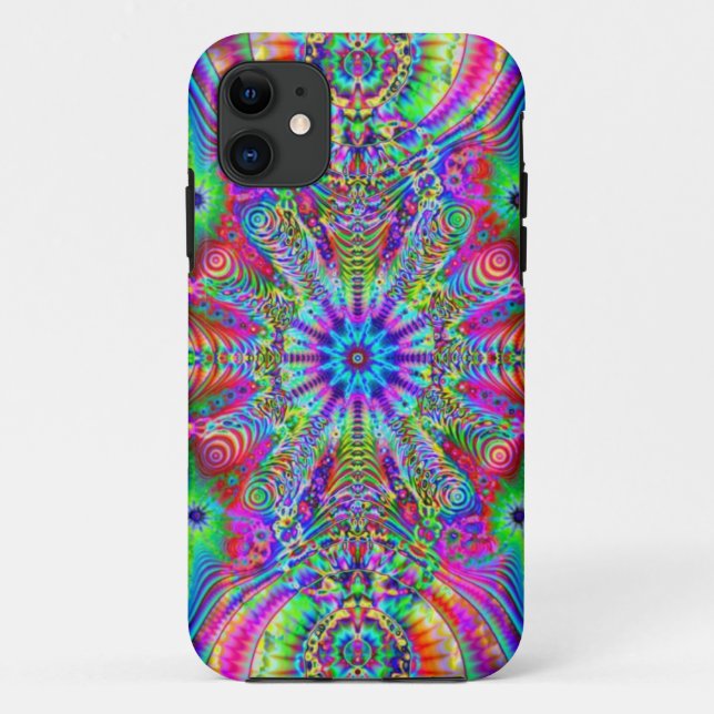 Capa Para iPhone Da Case-Mate Creatrip cósmico - design trippy psicadélico (Verso)