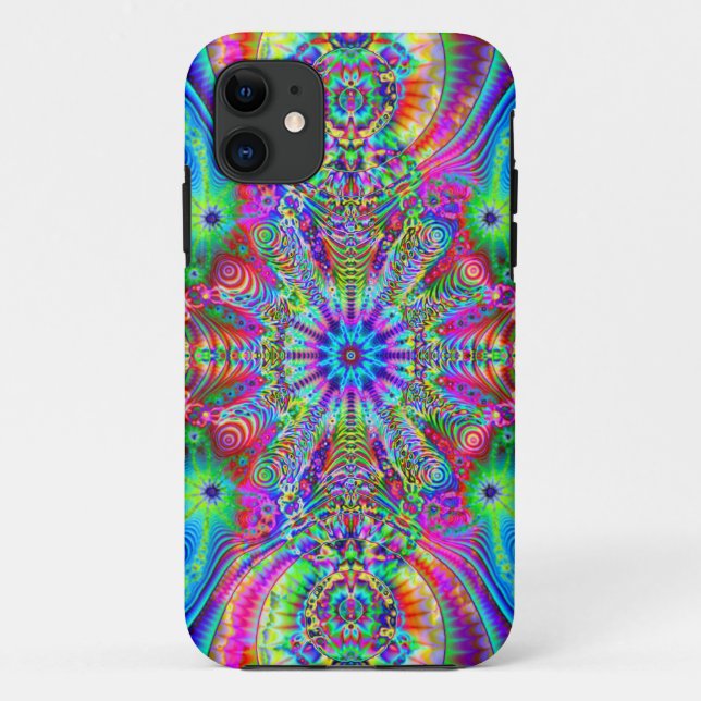 Capa Para iPhone Da Case-Mate Creatrip cósmico - design trippy psicadélico (Verso)