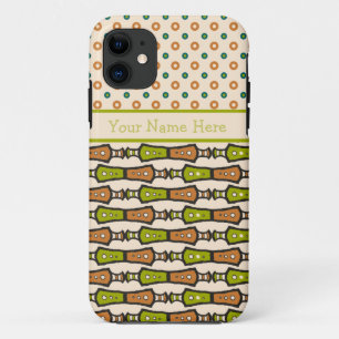 Capa Para iPhone Da Case-Mate Creme Preto Verde Tribal iPhone 5 Xtreme Case