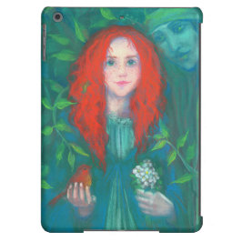 Capa Para iPhone Da Case-Mate Criança da floresta, menina cabeleira vermelha, to
