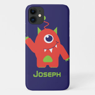 Capa Para iPhone Da Case-Mate Crianças com um olho alienígena cor de laranja e n