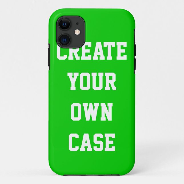 Capa Para iPhone Da Case-Mate Crie seu próprio caso - Grass Green (Verso)