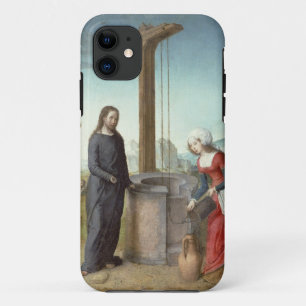 Capa Para iPhone Da Case-Mate Cristo e a mulher de Samaria, c.1500 (óleo no pa