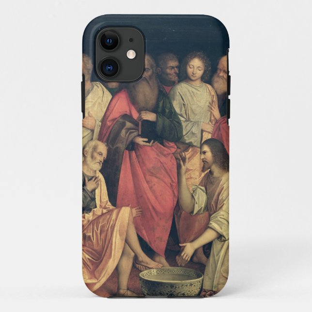 Capa Para iPhone Da Case-Mate Cristo que lava os pés dos discípulo (Verso)