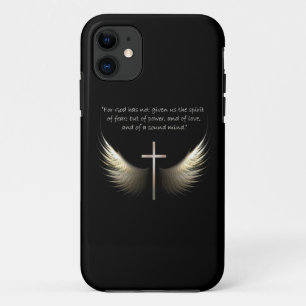 Capa Para iPhone Da Case-Mate Cruz do Espírito Santo e do cristão com verso da