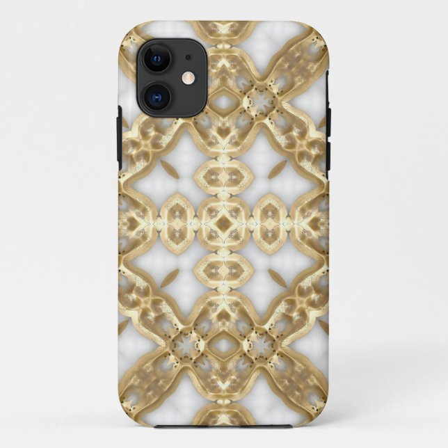 Capa Para iPhone Da Case-Mate Cruz Dourado da relação (Verso)
