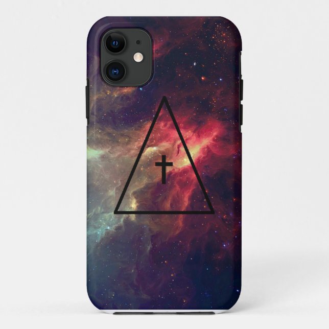Capa Para iPhone Da Case-Mate Cruz Spacial (Verso)