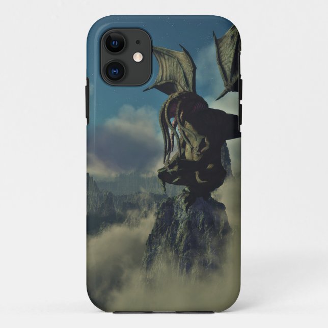 Capa Para iPhone Da Case-Mate Cthulhu (Verso)