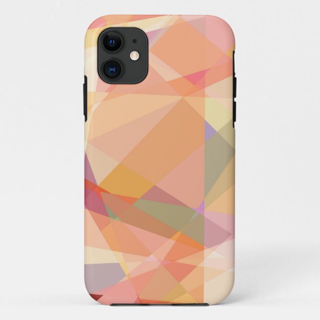 Capa Para iPhone Da Case-Mate Cubismo Abstrato| Padrão Geométrico Moderno 7 (Verso)