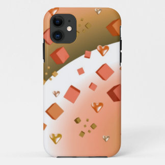 Capa Para iPhone Da Case-Mate Cubos e Corações Flutuantes