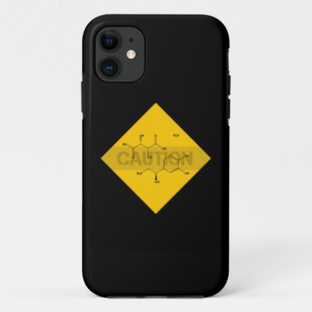 Capa Para iPhone Da Case-Mate Cuidado: Norepinefrina (Verso)