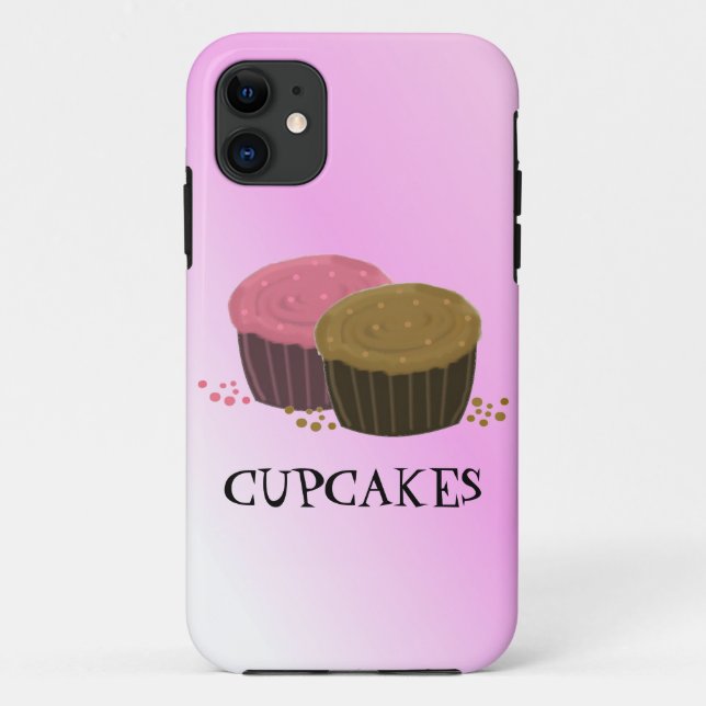 Capa Para iPhone Da Case-Mate Cupcakes (Verso)