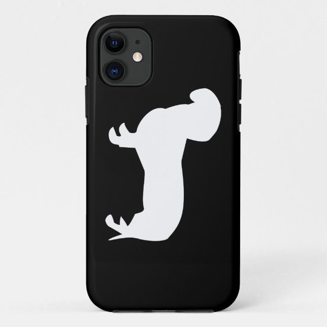 Capa Para iPhone Da Case-Mate Dachshund Silhouette (Verso)