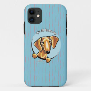 Capa Para iPhone Da Case-Mate Dachshund vermelho liso IAAM