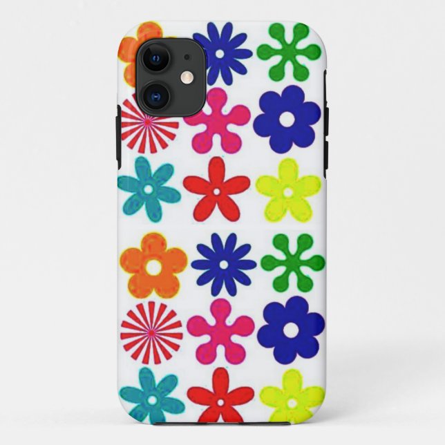 Capa Para iPhone Da Case-Mate Daisies dos anos 70 (Verso)