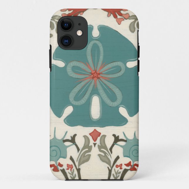 Capa Para iPhone Da Case-Mate Damasco Costeiro II (Verso)