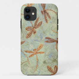 Capa Para iPhone Da Case-Mate Dança de Dragonfly Dourada