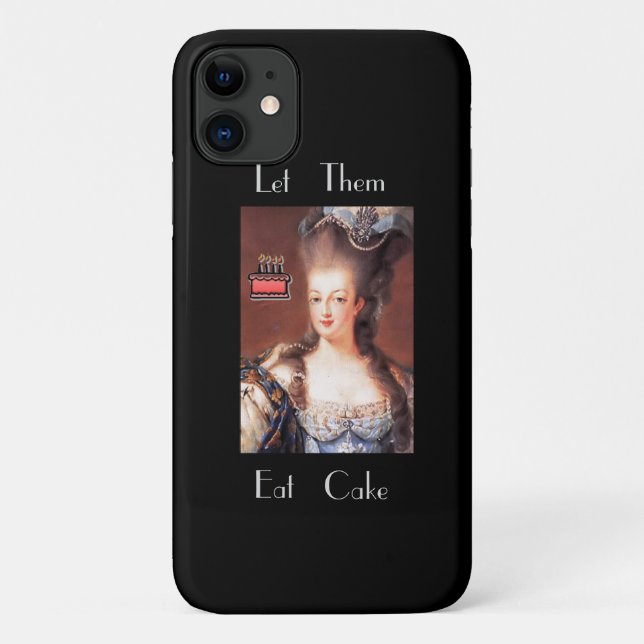 Capa Para iPhone Da Case-Mate Deixe-Os Comer Marie Antoinette (Verso)