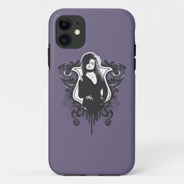 Capa Para iPhone Da Case-Mate Desenho das Artes das Trevas de Bellatrix Lestrang (Verso)