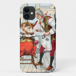Capa Para iPhone Da Case-Mate Desenho do vintage: Shave do barbeiro um porco