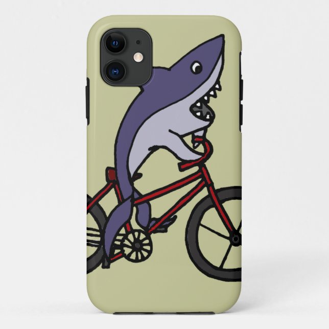Capa Para iPhone Da Case-Mate Desenhos animados parvos da bicicleta da equitação (Verso)