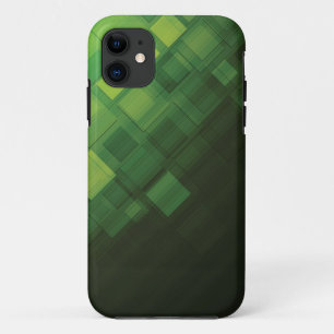 Capa Para iPhone Da Case-Mate Design abstrato verde da tecnologia
