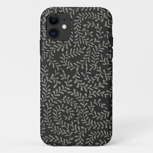 Capa Para iPhone Da Case-Mate Design bloqueado preto (Verso)