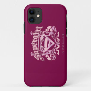 Capa Para iPhone Da Case-Mate Design da crista de Supergirl