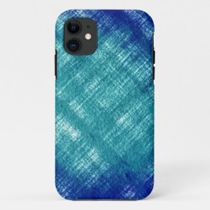 Capa Para iPhone Da Case-Mate design de gráfico de fundo da parede azul esticada