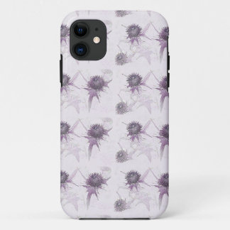 Capa Para iPhone Da Case-Mate design de natureza cardo roxo