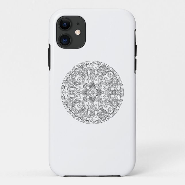 Capa Para iPhone Da Case-Mate Design de Zendala (Verso)