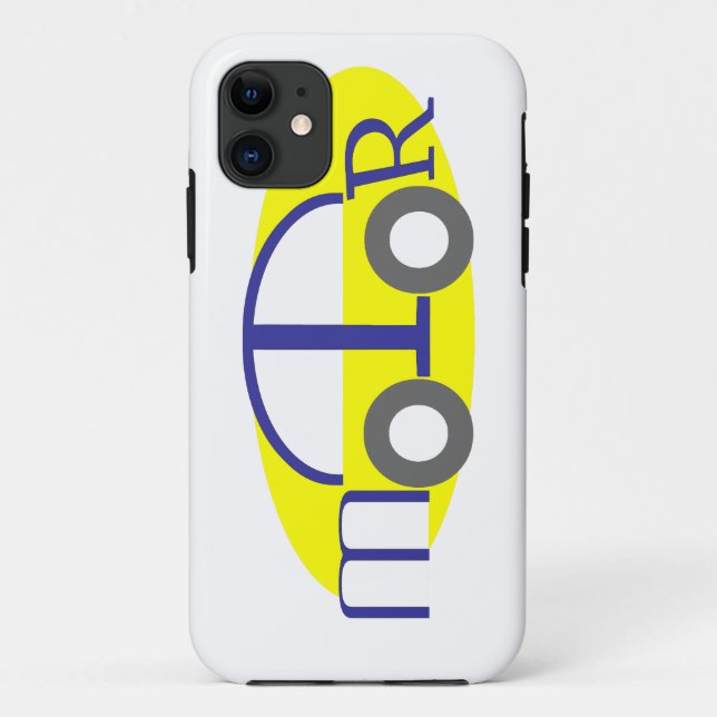 Capa Para iPhone Da Case-Mate Design do motor (Verso)