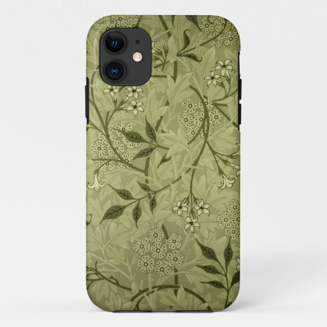 Capa Para iPhone Da Case-Mate Design do papel de parede do "jasmim", 1872 (Verso)