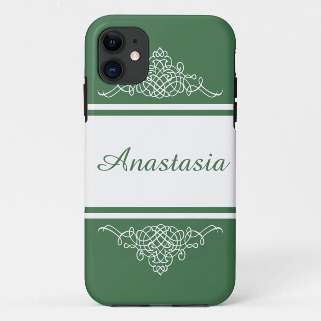 Capa Para iPhone Da Case-Mate Design floral elegante (Verso)