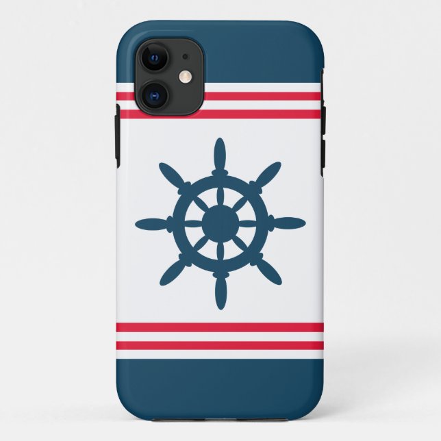 Capa Para iPhone Da Case-Mate Design náutico (Verso)