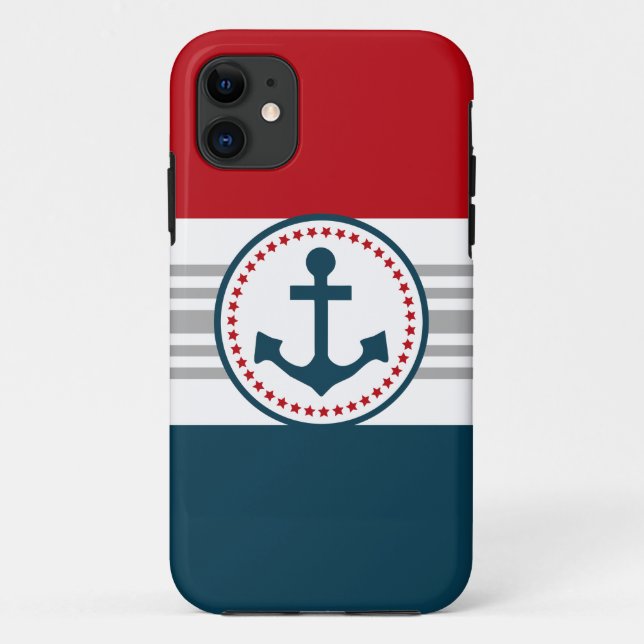 Capa Para iPhone Da Case-Mate Design náutico (Verso)