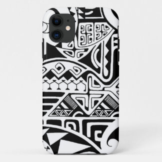 Capa Para iPhone Da Case-Mate "Design tribal polinésio do tatuagem da rocha"