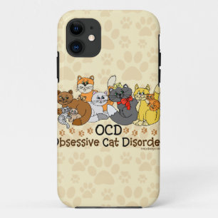 Capa Para iPhone Da Case-Mate Desordem obsessiva do gato de OCD