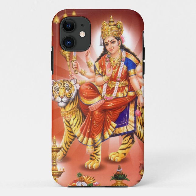 Capa Para iPhone Da Case-Mate Deusa Durga (deusa Hindu) (Verso)