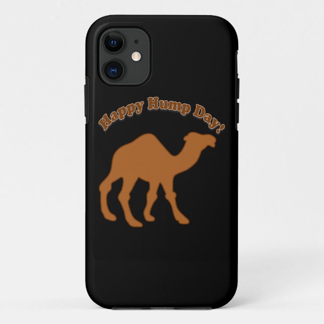 Capa Para iPhone Da Case-Mate Dia de corcunda! Camelo engraçado do dia de corcun (Verso)